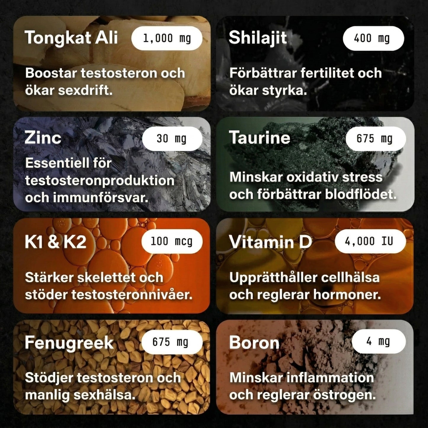 Luonnollinen testosteronin tuki
